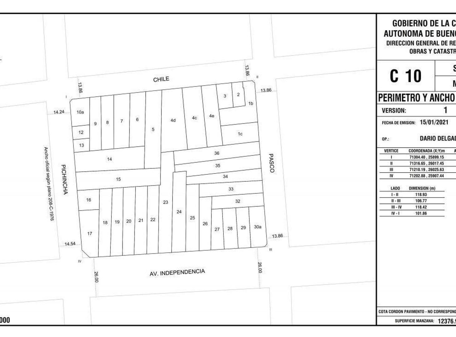 Foto de Imponente Lote de 8,66mts Fte.x51,62mts+Martillo.Corr.Medio., imagen 3