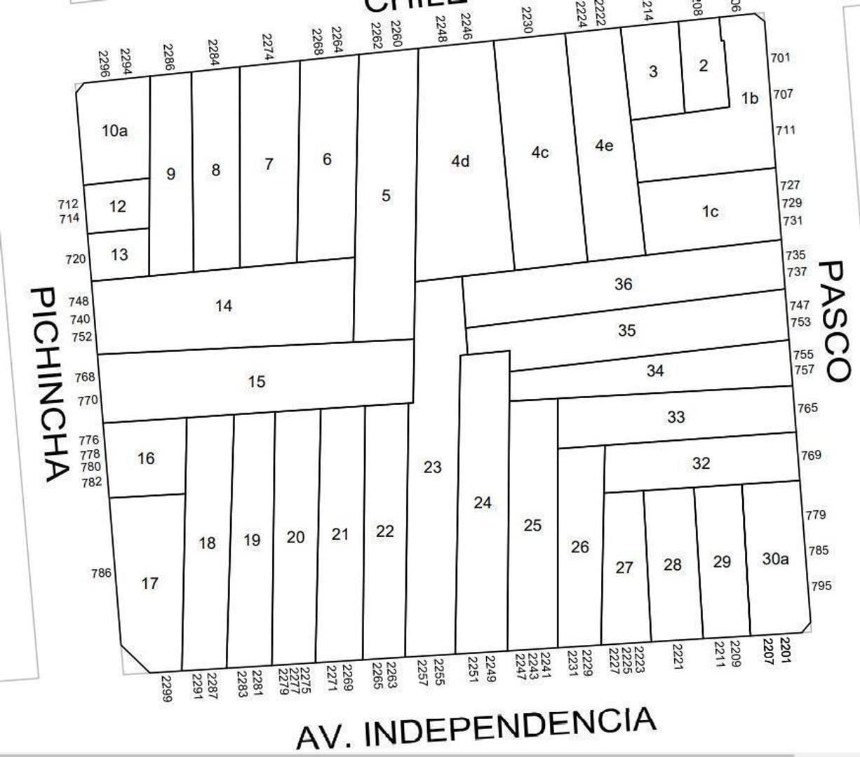 Foto de Imponente Lote de 8,66mts Fte.x51,62mts+Martillo.Corr.Medio., imagen 2