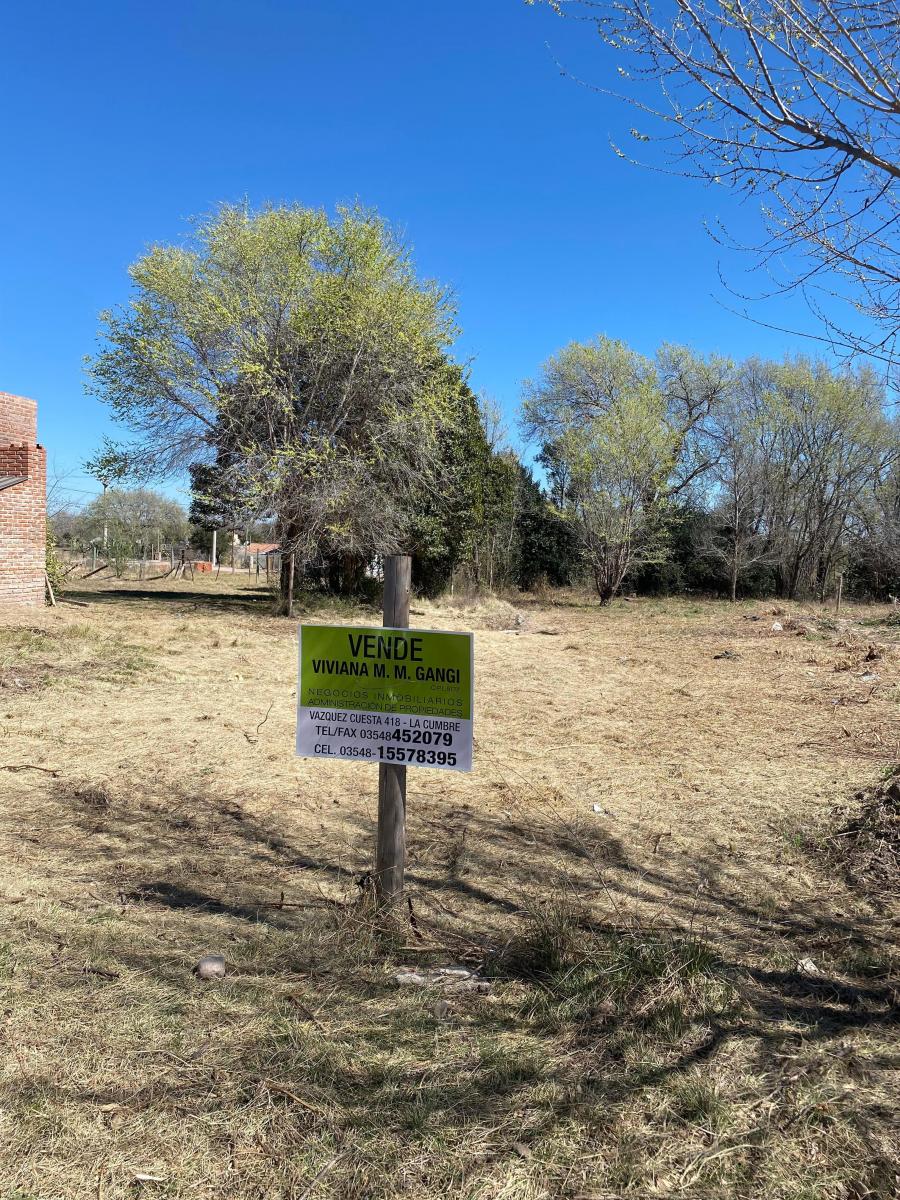 La Cumbre - Terreno 860 m Cuadrados a Menos de Una Cuadra de Av San Martin 1