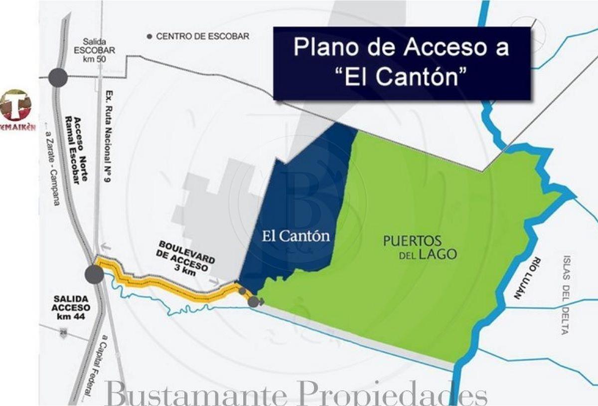 Foto de BUSTAMANTE PROP EL CANTON PUERTOS 10693 LOTE VENTA ESCOBAR, imagen 2