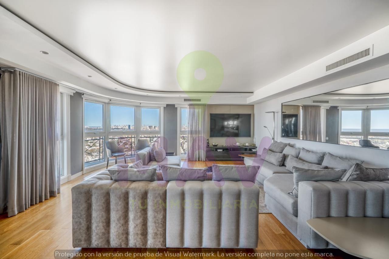 Chateau Libertador - Venta - 4 amb en un Piso alto y muy luminoso!!