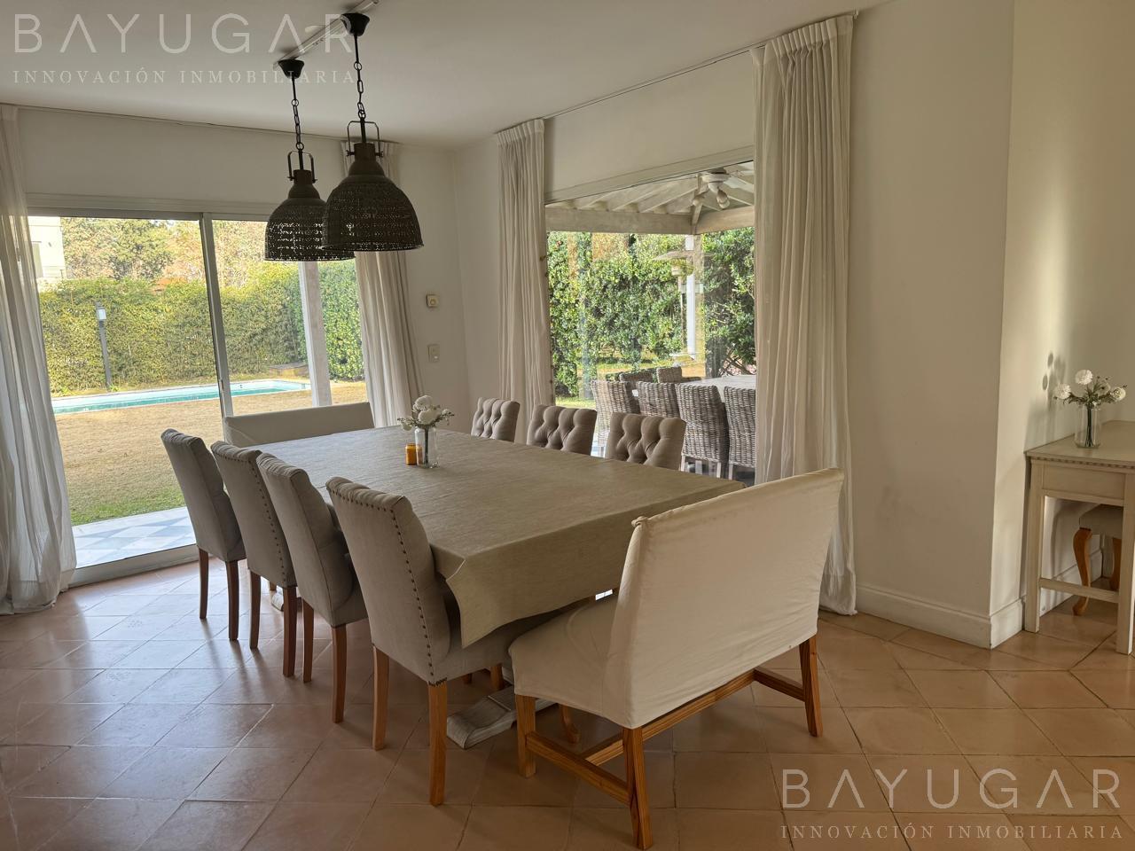 Alquiler Temporal - Casa en Barrio Privado Sausalito - Pilar
