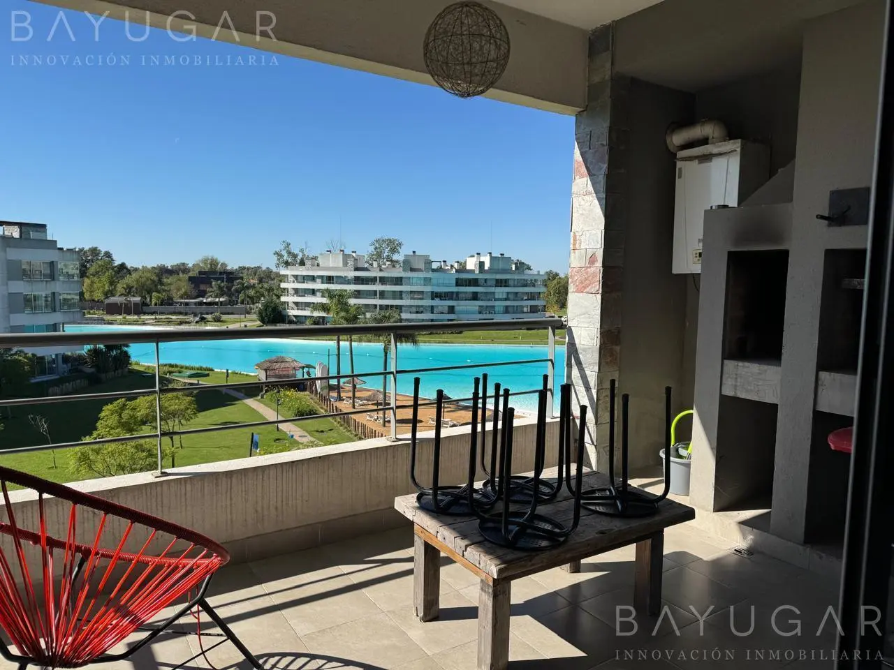 Alquiler Departamento 2 ambientes Laggon Pilar 3