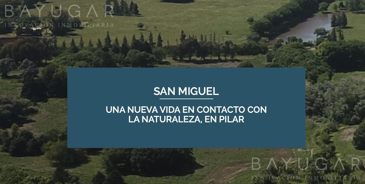 Foto de San Miguel - Terrenos en Pilar / Nuevo Emprendimiento, imagen 1