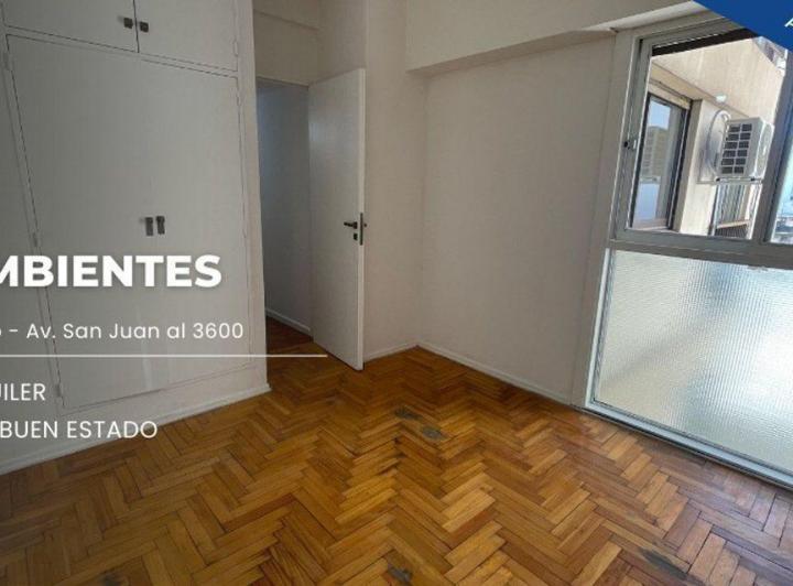 DEPARTAMENTO EN ALQUILER 3 AMBIENTES BOEDO 1