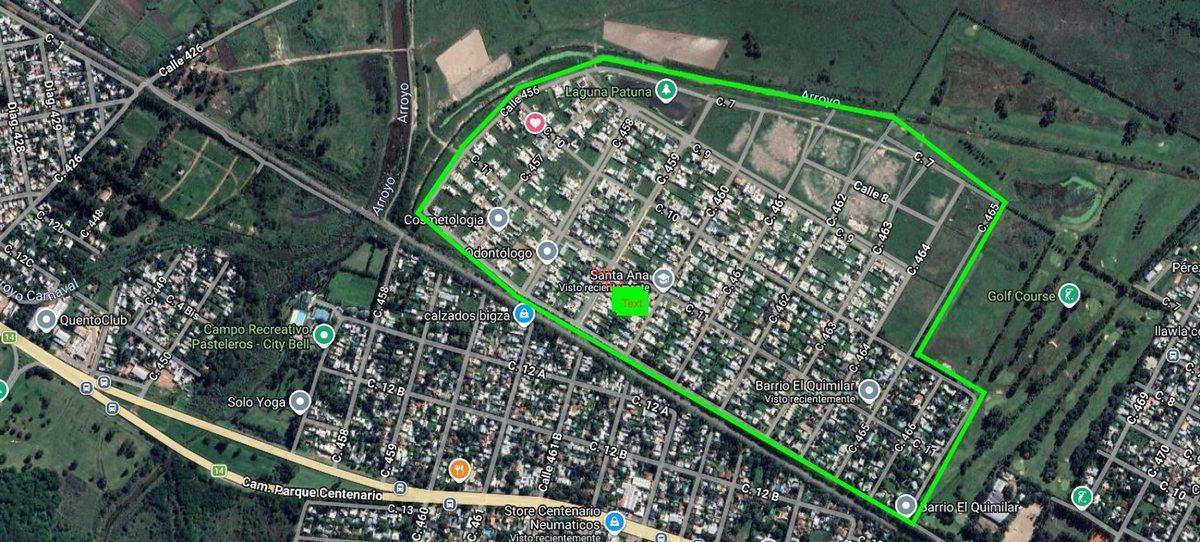 TERRENO EN VENTA CALLE PRINCIPAL EL QUIMILAR