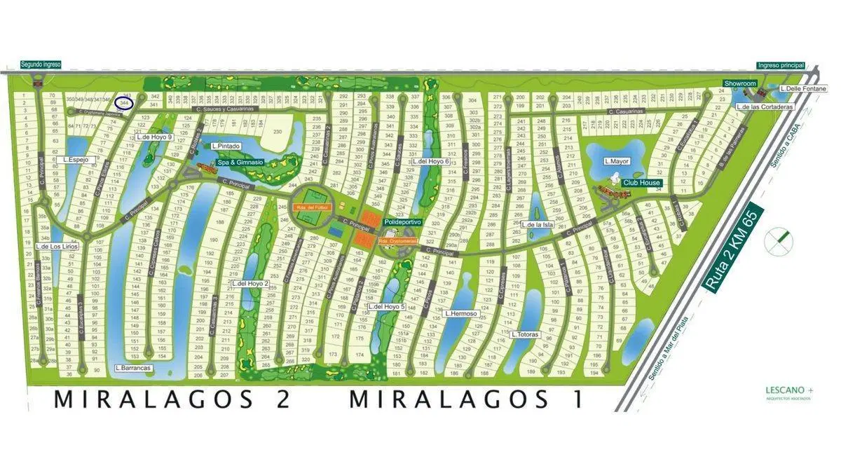 LOTE EN VENTA MIRALAGOS II 1375 m2 4