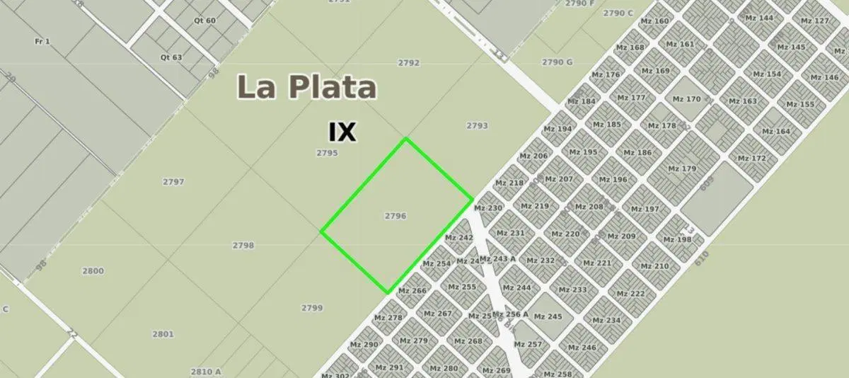 Lote venta La Plata. 9 hectáreas ideal desarrollo 3