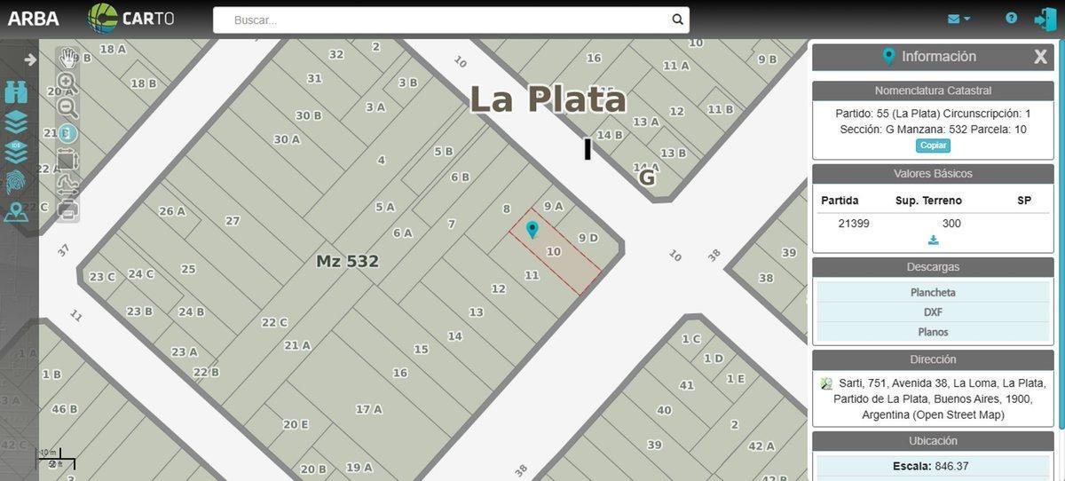 Foto de LOTE EN VENTA LA PLATA SOBRE AVENIDA, imagen 1