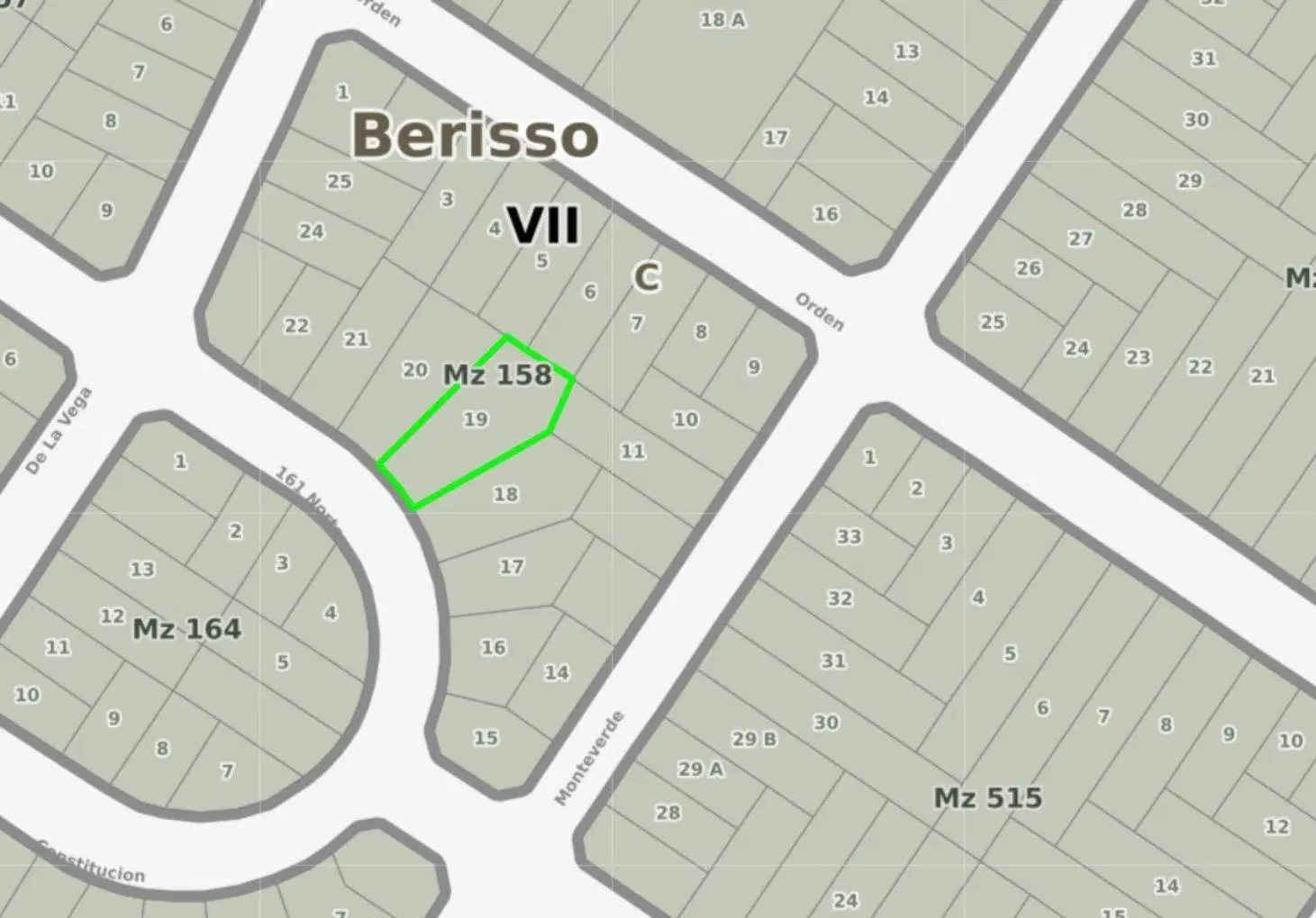 LOTE EN VENTA BERISSO 450 M2 2