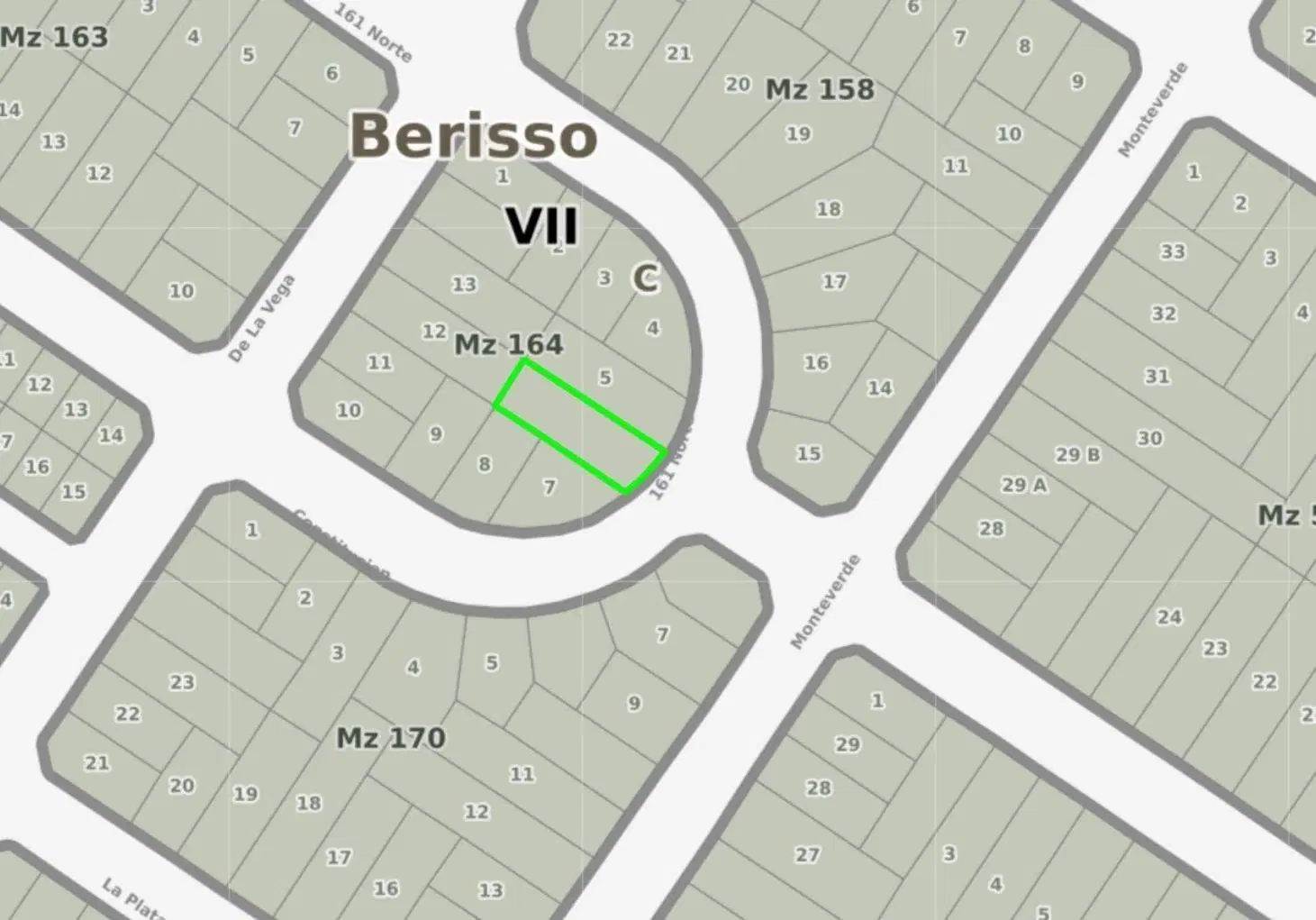 LOTE EN VENTA BERISSO 294 M2 3
