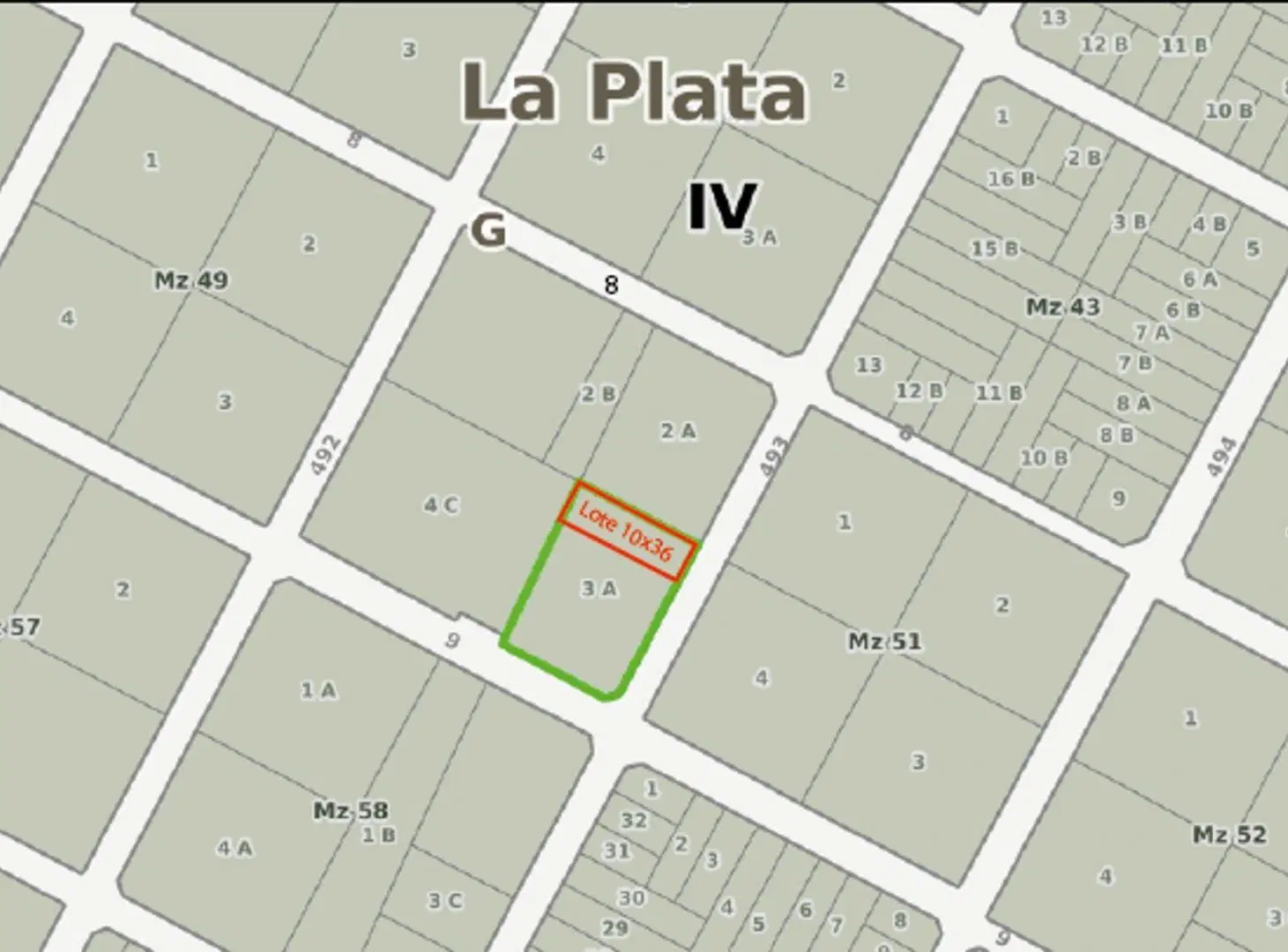 LOTE EN VENTA EN VILLA CASTELLS GONNET 3
