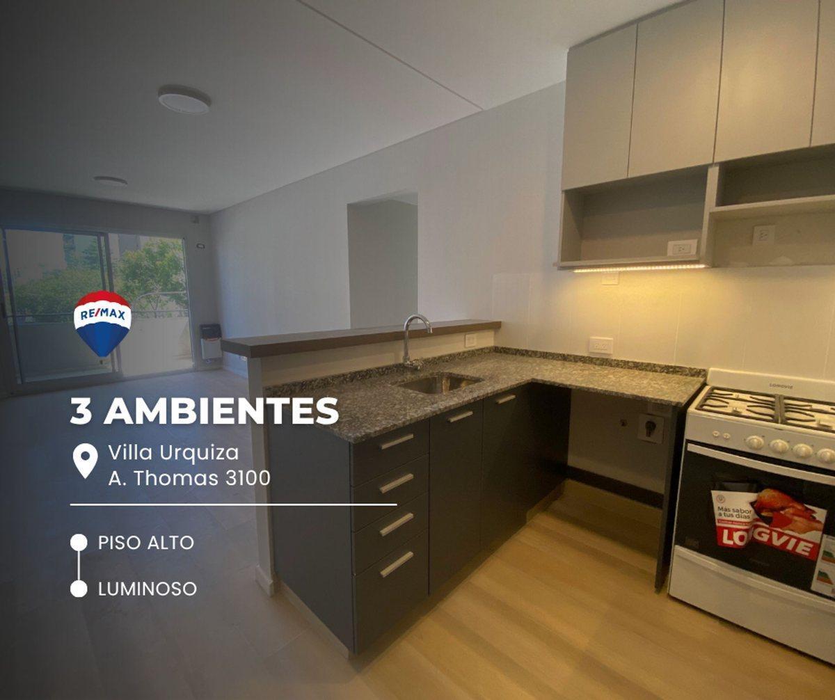 Foto de DEPARTAMENTO EN VENTA EN VILLA URQUIZA 3 AMBIENTES, imagen 1