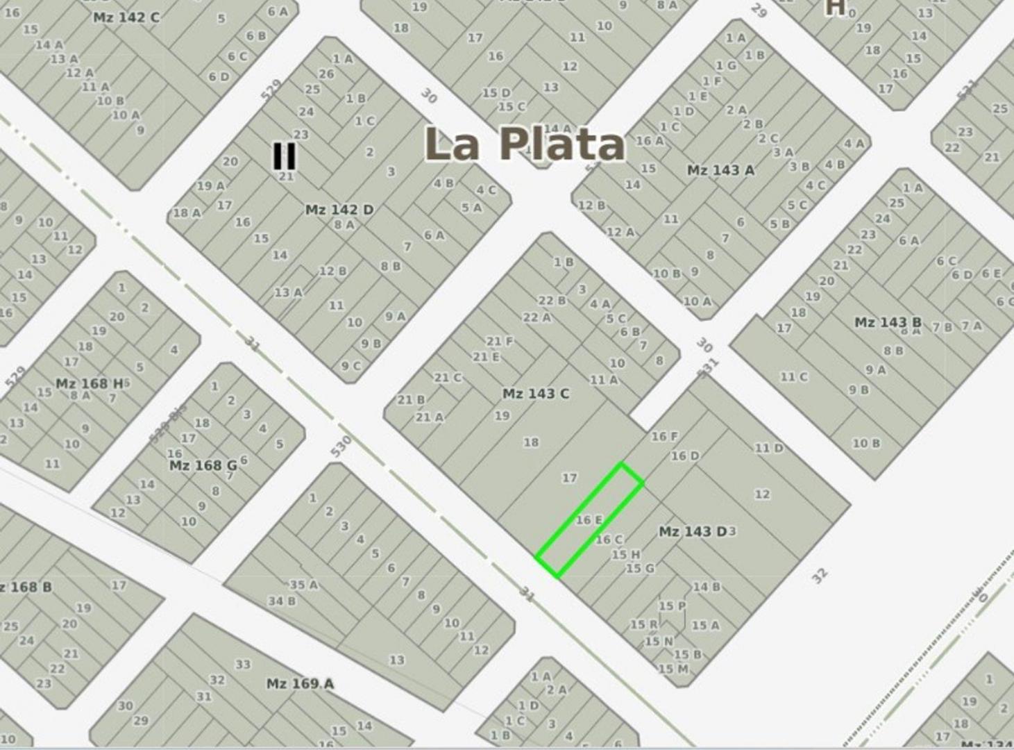 Foto de LOTE EN VENTA LA PLATA DE 786 m² AVENIDA 31, imagen 1
