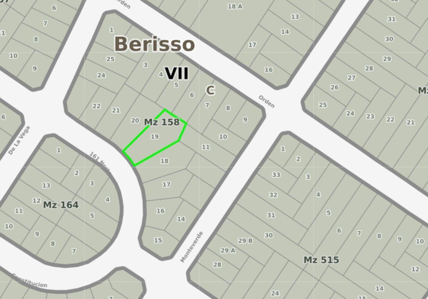Foto de LOTE EN VENTA BERISSO 450 M2, imagen 1