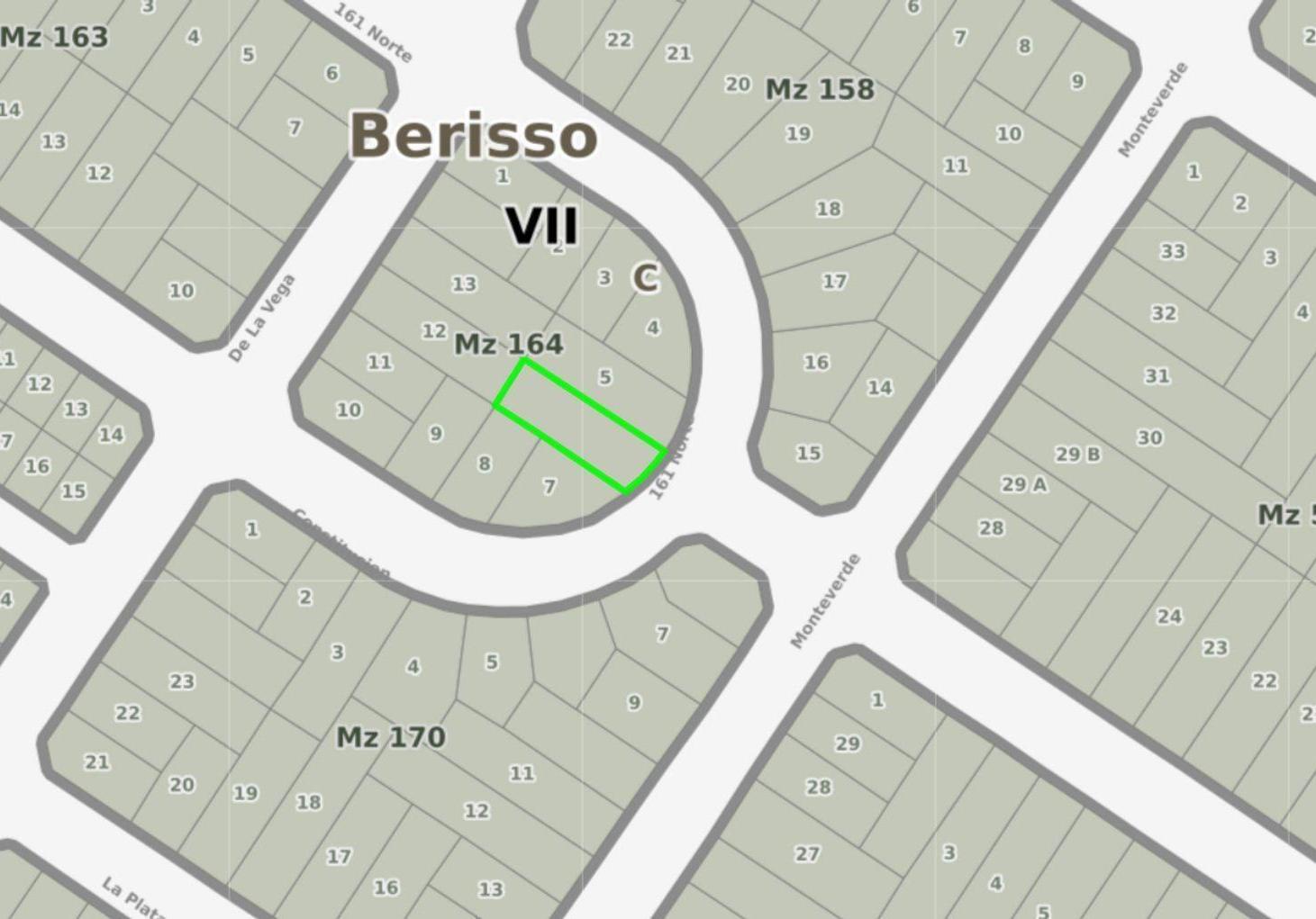 Foto de LOTE EN VENTA BERISSO 294 M2, imagen 1