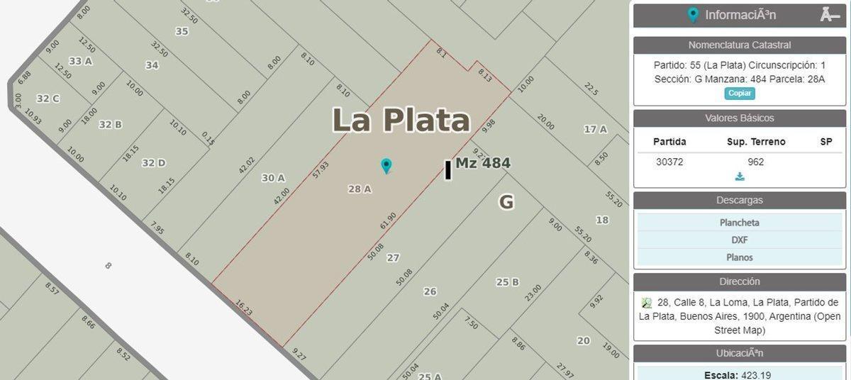 Foto de LOTE EN VENTA LA PLATA IDEAL INVERSOR, imagen 1