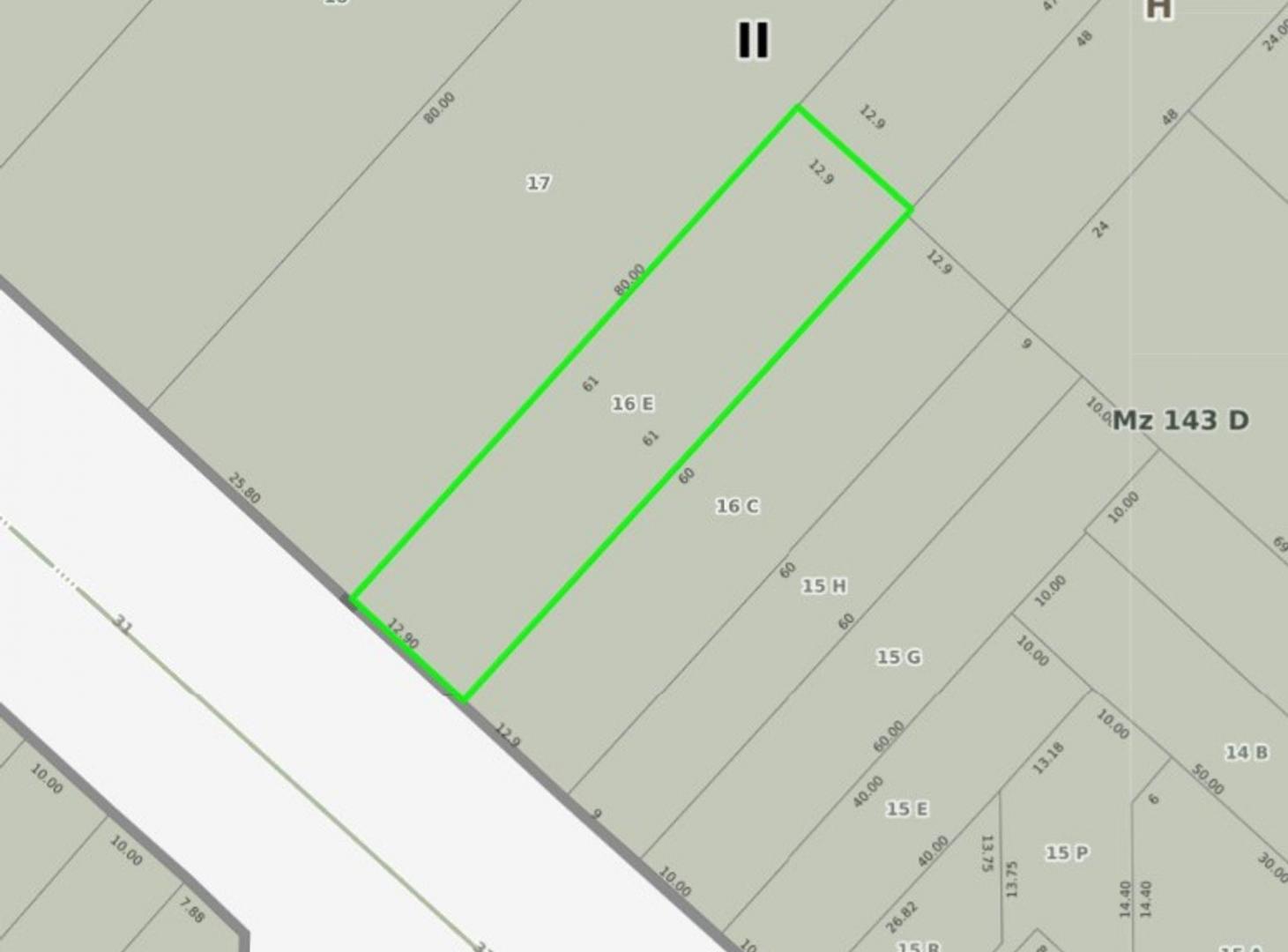 Foto de LOTE EN VENTA LA PLATA DE 786 m² AVENIDA 31, imagen 3