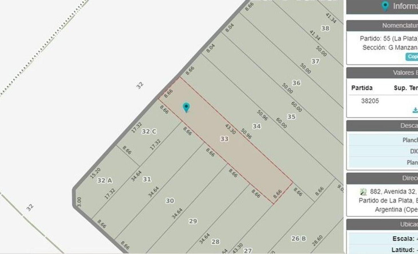 Foto de LOTE EN VENTA LA PLATA, imagen 1
