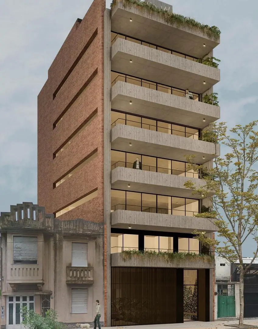 Departamento de 1 dormitorio con balcón en Lourdes, Rosario 1