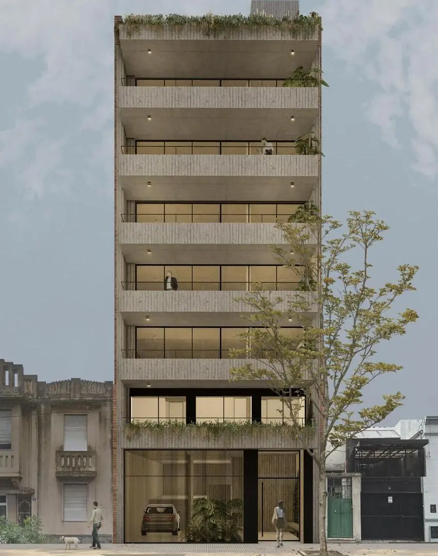 Departamento de 1 dormitorio con balcón en Lourdes, Rosario 2