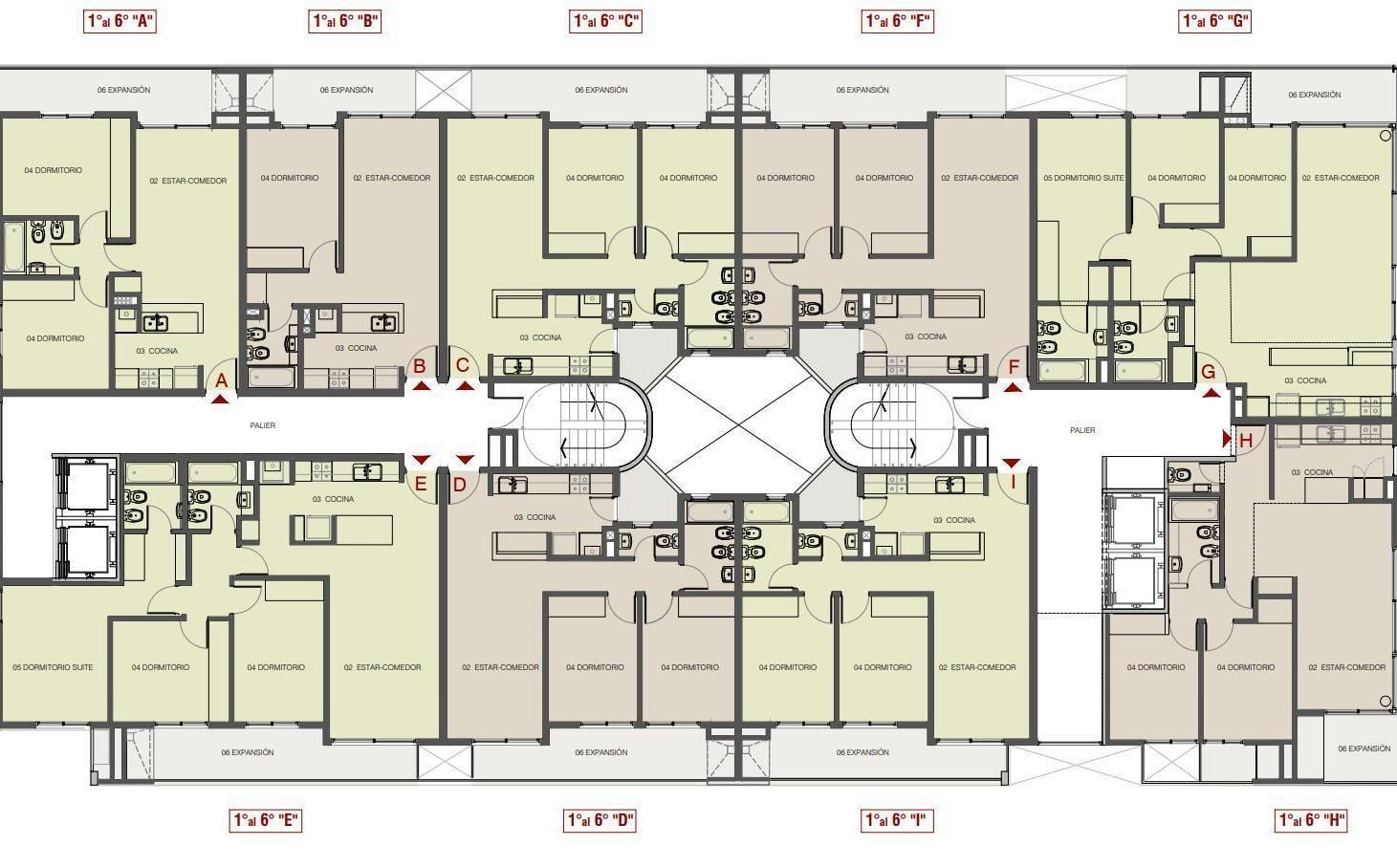 Departamento Condominio Paddock en Venta de dos dormitorios en Fisherton