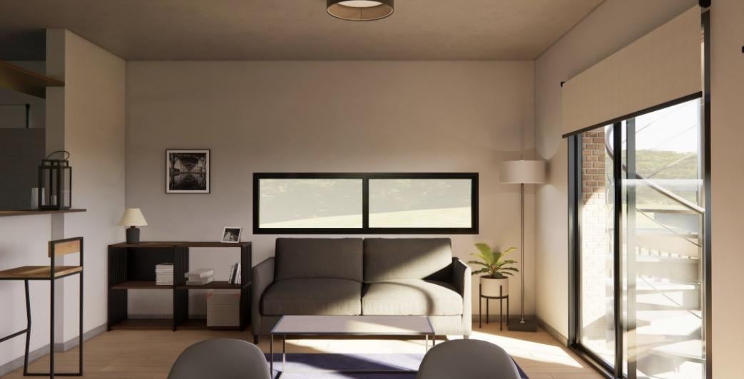 Foto de Departamento de dos dormitorios con doble patio en Funes, imagen 2