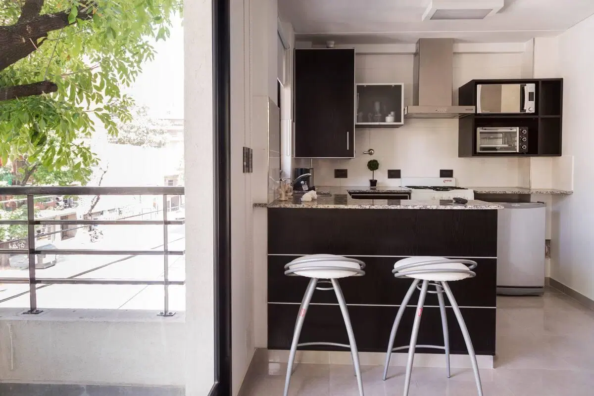 Departamento temporario amoblado, alquiler dia, semana, mes. Buenos Aires - UADE, FAVALORO, GARRAHAN 4