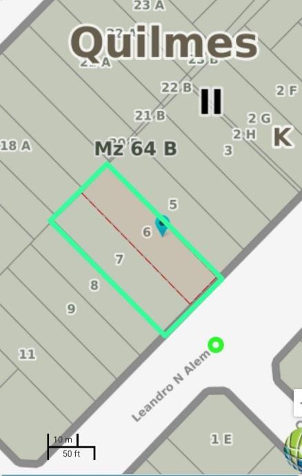 Lotes en venta en Bernal para desarrollo inmobiliario.