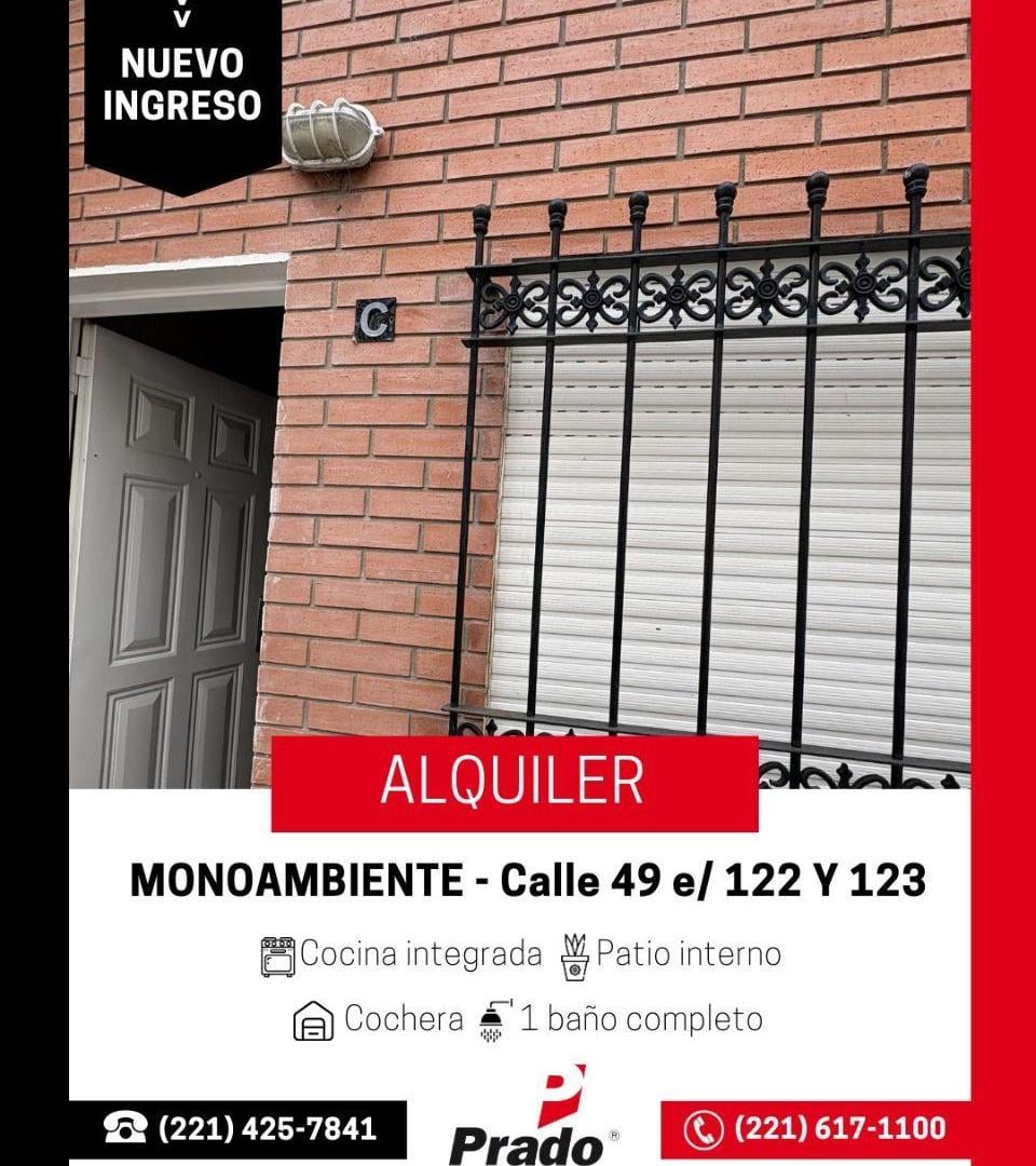 MONOAMBIENTE ZONA FACULTADES