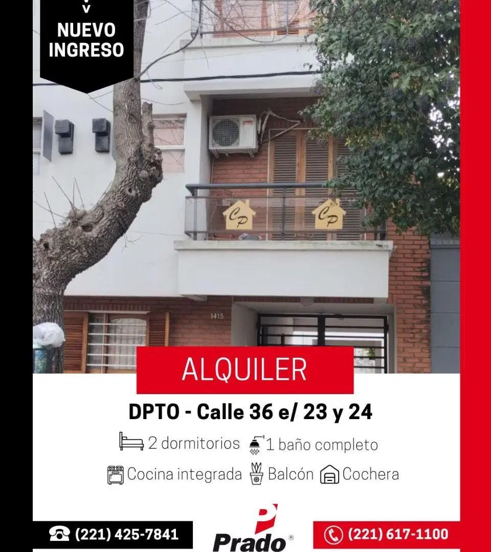 DEPARTAMENTO DOS DORMITORIOS CON COCHERA 3