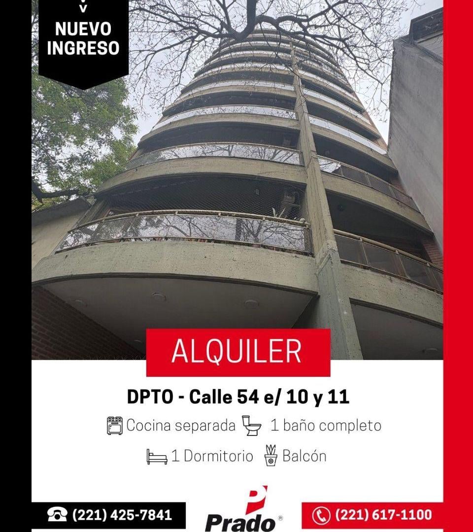 Foto de EXCLENTE DEPTO DE 1 DORM. ZONA CENTRO LA PLATA, imagen 1