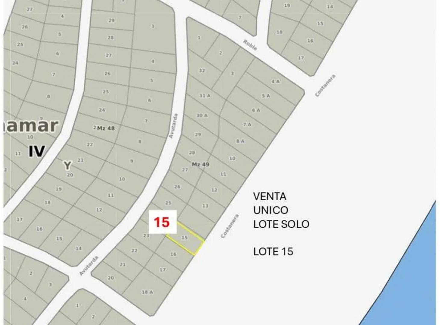 Foto de En Cariló | Lote con vista al mar (Lote 15- 49 ), imagen 3