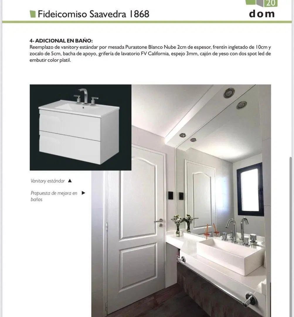 VENT DEPARTAMENTO 2 DORMITORIOS DOM 20 CON COCHERA 3