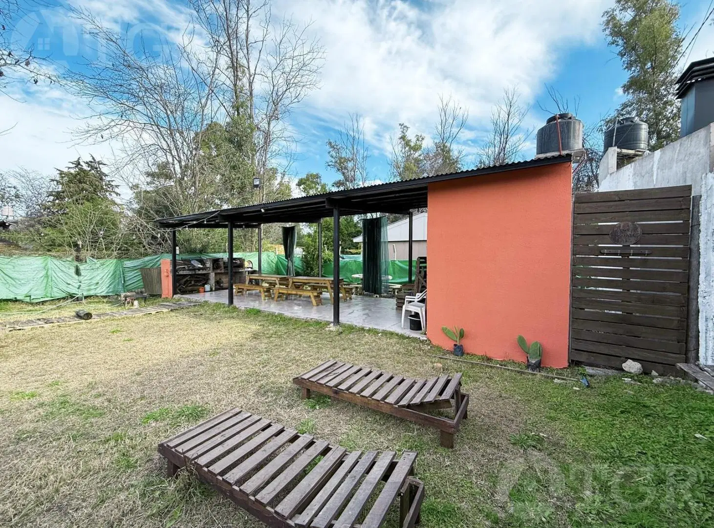 Venta terreno, Quincho con Pileta o quinta, eventos en La Reja 5