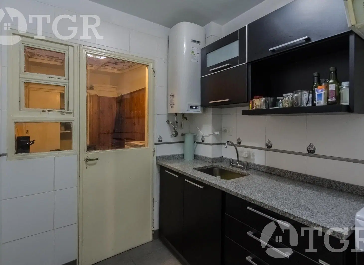 Departamento con patio en Belgrano 5