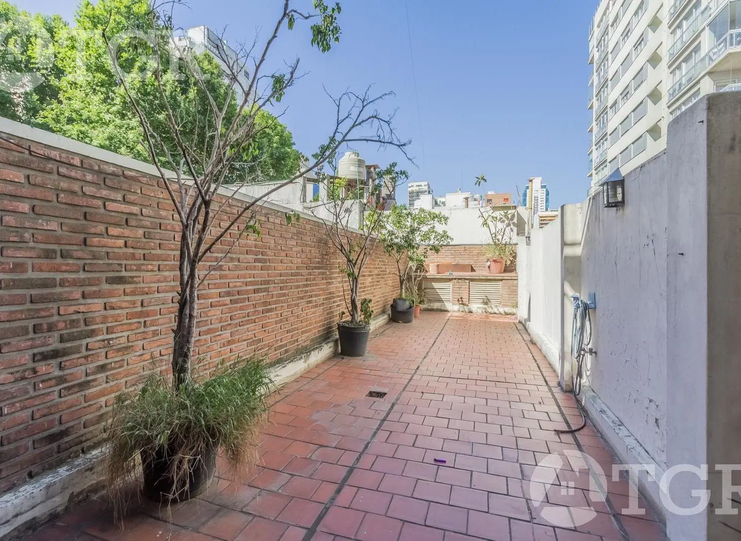 Departamento con patio en Belgrano 2