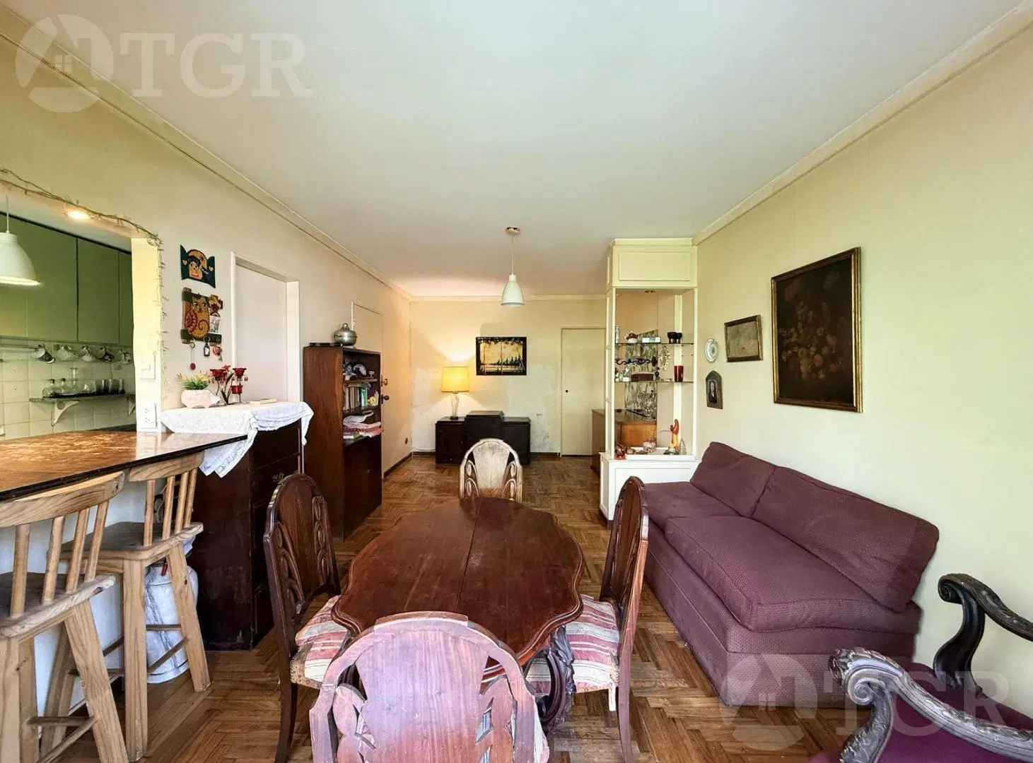 Departamento de 3 ambientes al frente en Colegiales 4