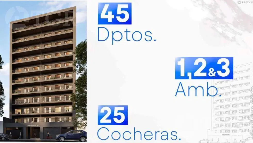 Venta Departamento de 1 amb a Estrenar en Caseros centro 5