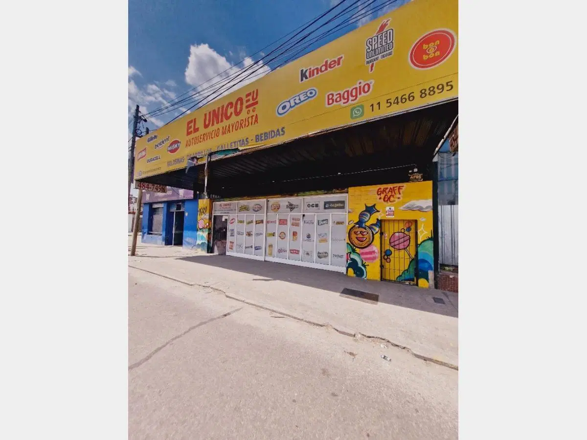 IMPONENTE GALPON DEPOSITO CON LOCAL SOBRE AVENIDA 1