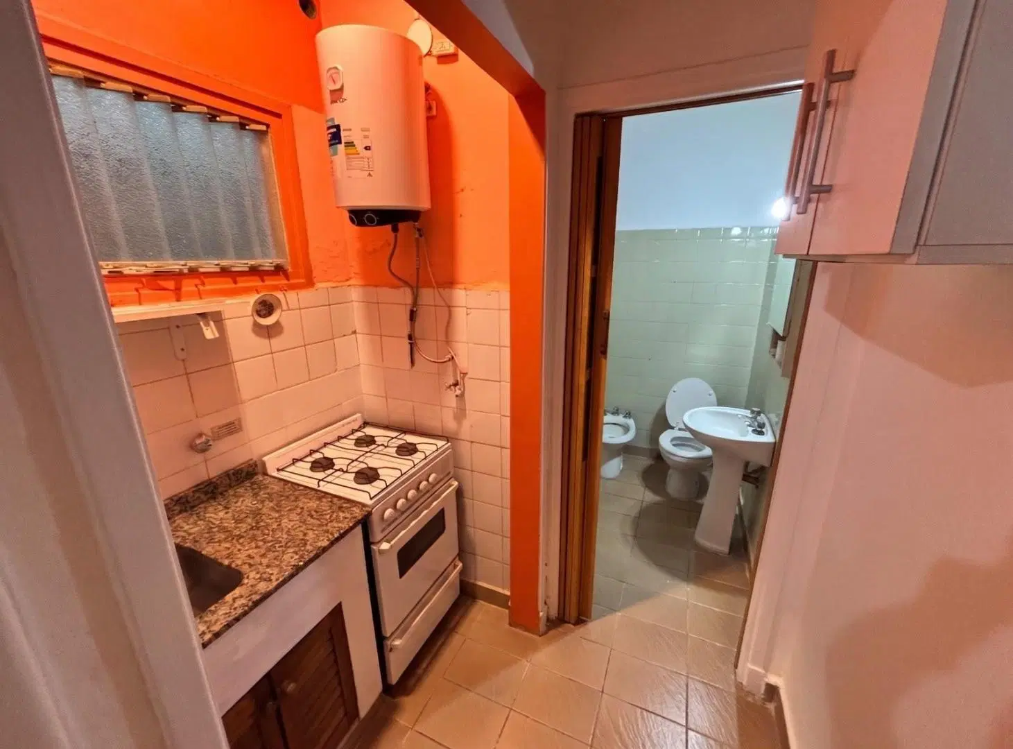 Departamento MonoAmbiente con Patio en Boedo 2