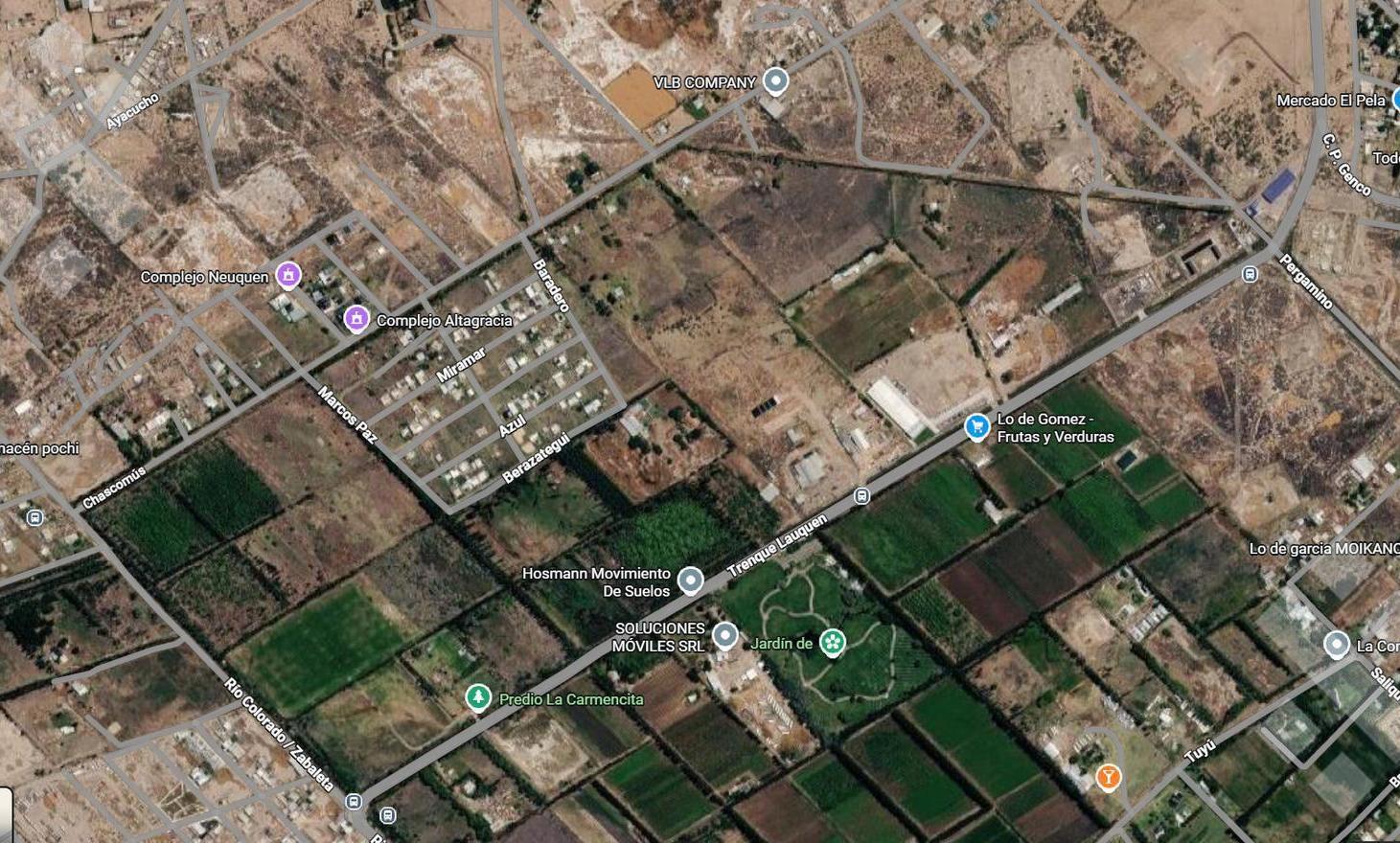 En Alquiler Galpón de 420m2 en lote de 3500m2 sobre calle Trenque Lauquen Neuquén