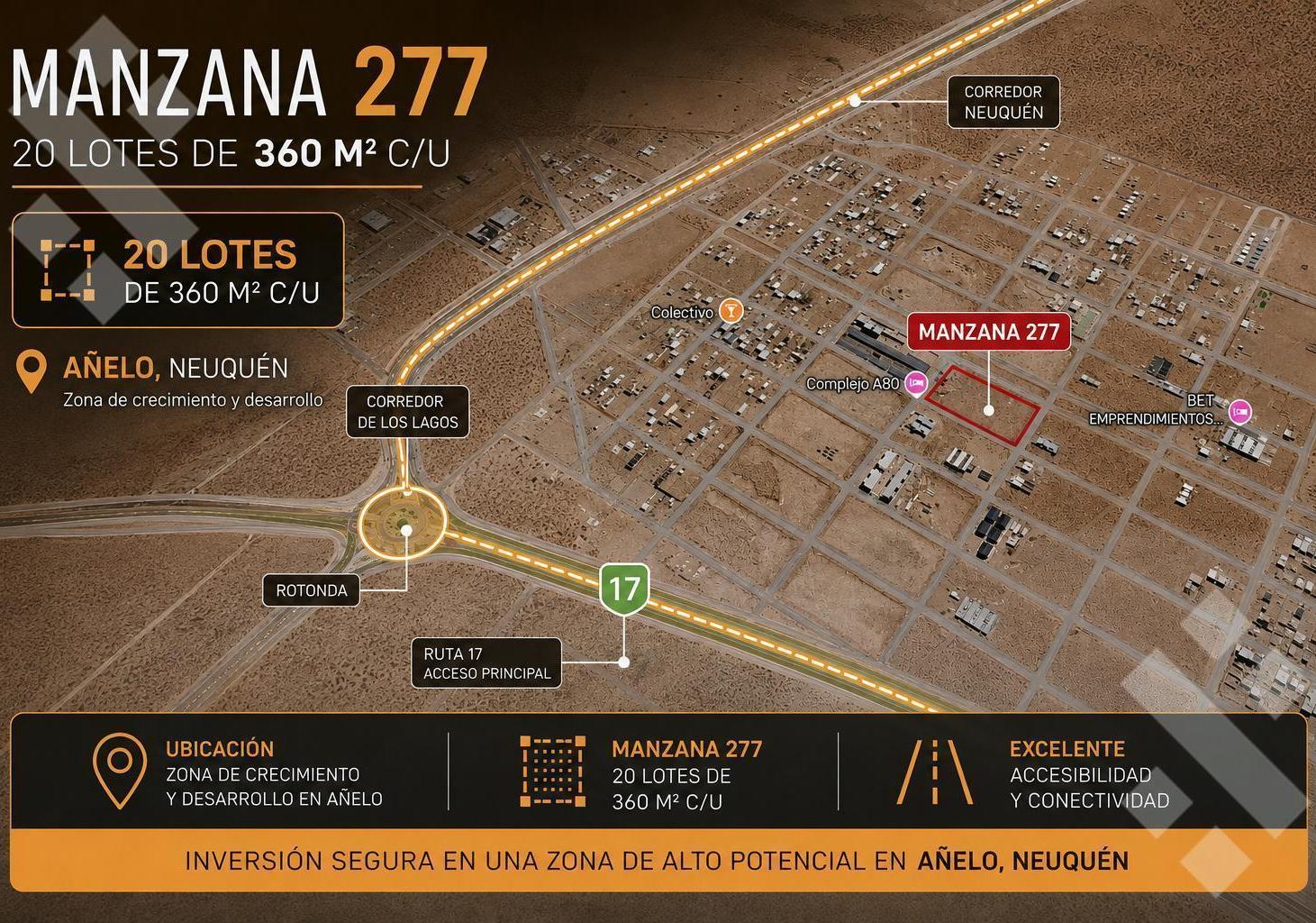 Foto de Venta Manzana Residencial Añelo, imagen 3