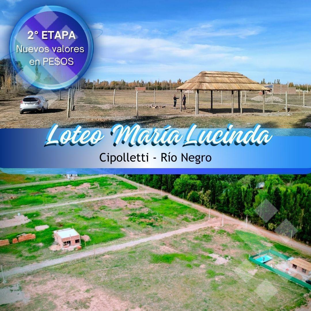 Foto de VENTA LOTE 360M2, LOTEO MARÍA LUCINDA - CIPOLLETTI, imagen 2