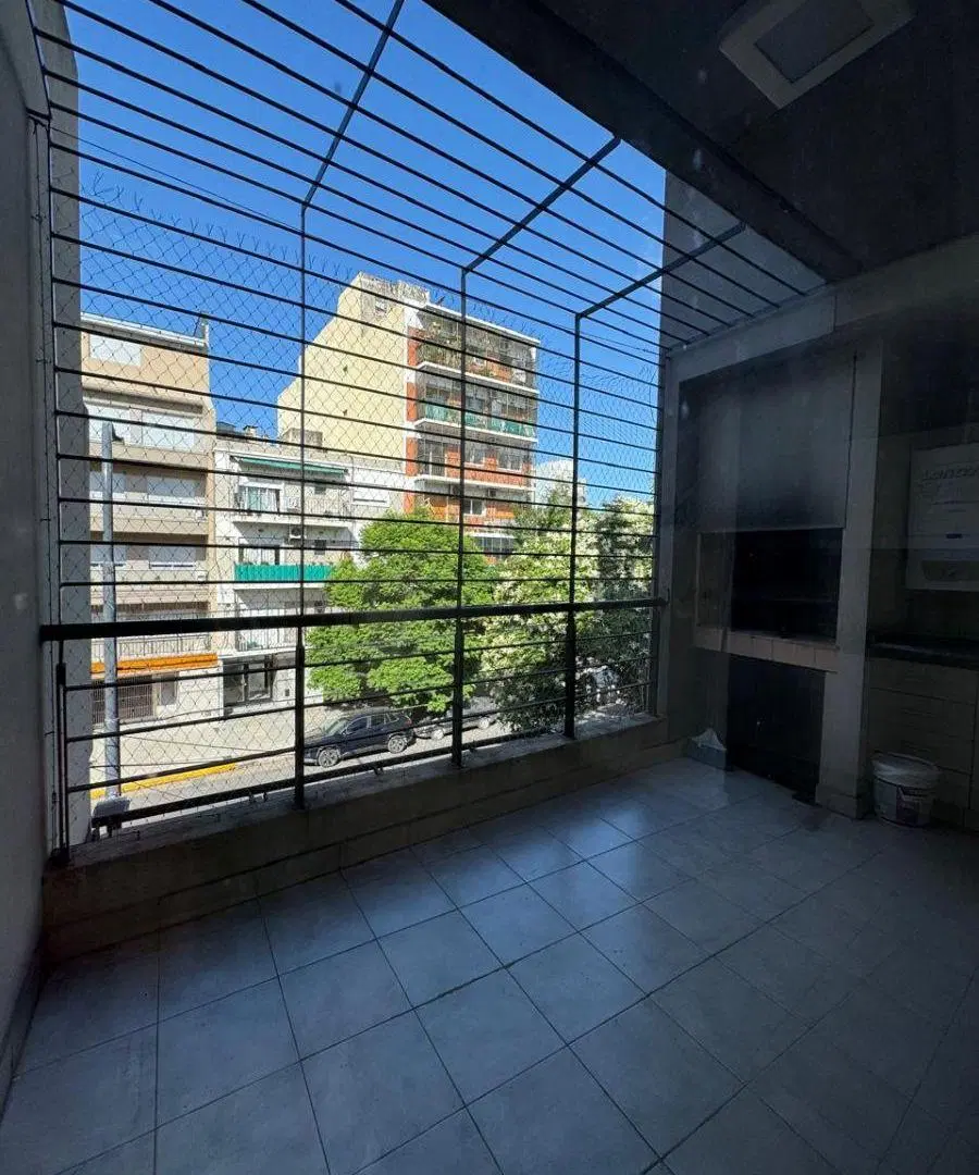Departamento 1 ambiente 37m2 con parrilla 4