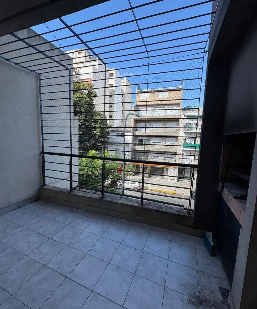 Departamento 1 ambiente 37m2 con parrilla 2