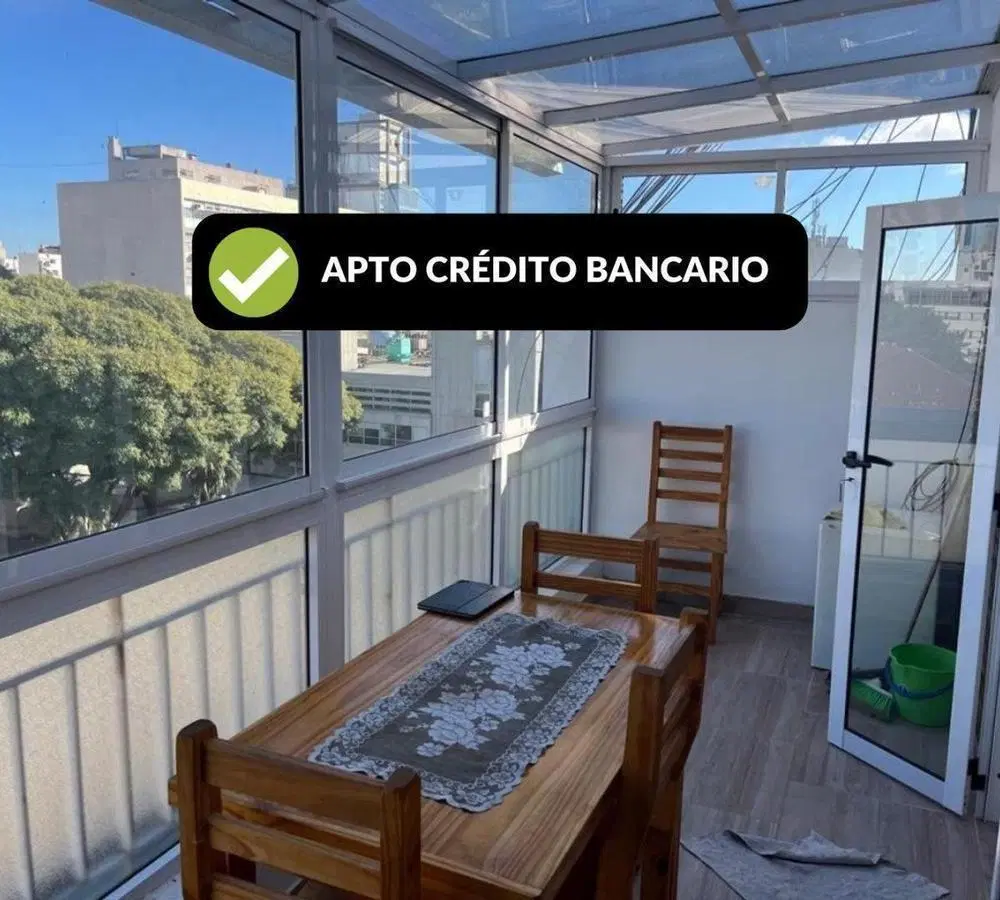 Venta departamento 2 ambientes con gran balcón en Caballito 4
