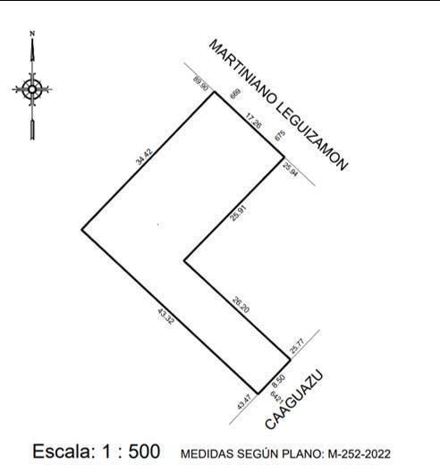 Foto de Lote en alquiler- venta de 811.70m2 en Liniers, imagen 1