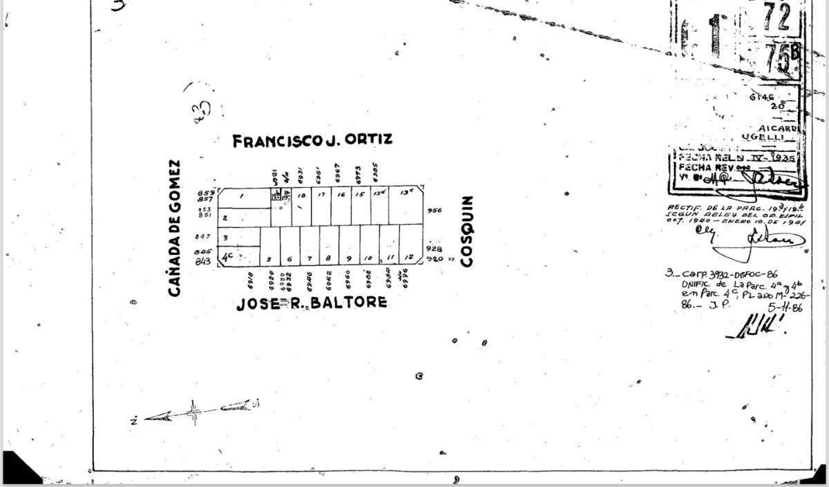 Foto de Terreno / Lote 8,66 x 17,32 mts. Venta. Liniers, imagen 5