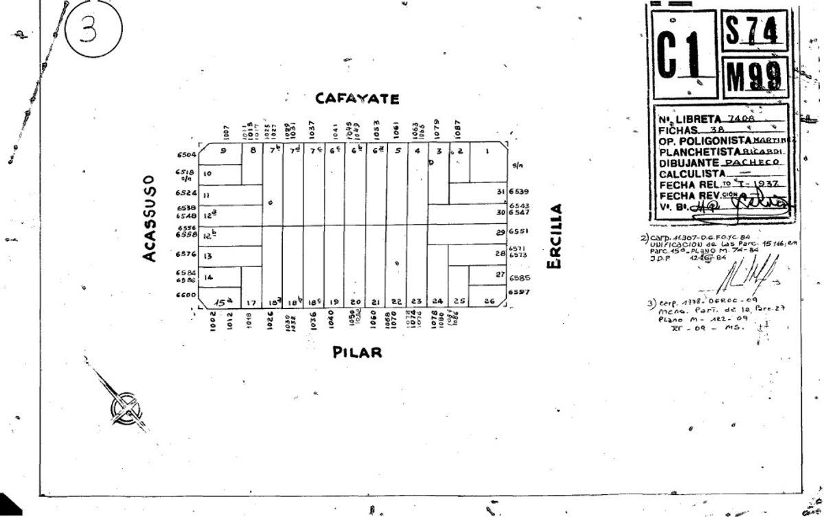 Foto de Terreno / Lote 8.66 x 35 mts a pasos de Av Emilio Castro. Venta. Liniers, imagen 1